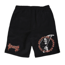 Load image into Gallery viewer, GRIM REAPER SHORTS BLACK/RED
