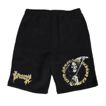 Load image into Gallery viewer, GRIM REAPER SHORTS BLACK/YELLOW
