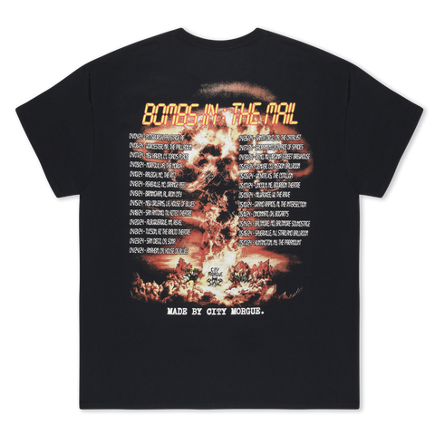 BOMBS IN THE MAIL TOUR BOMB TEE