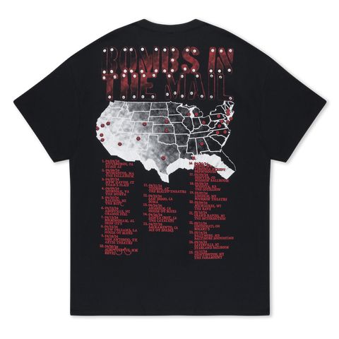 BOMBS IN THE MAIL TOUR C4 TEE