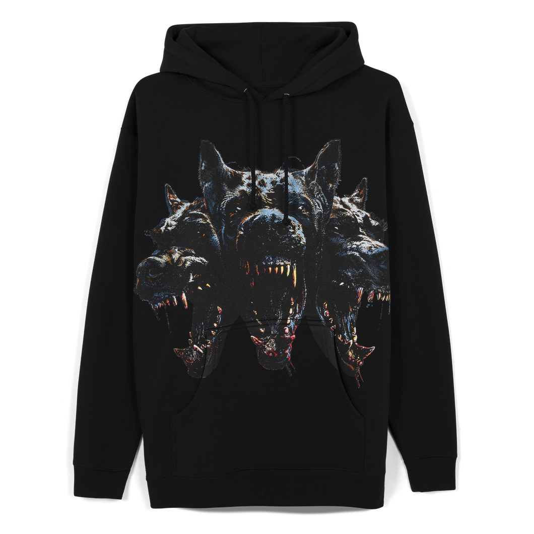 BOMBS IN THE MAIL TOUR DOG HOODIE – City Morgue | Official Store